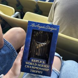 Dodgers Replica World Series Championship Trophy