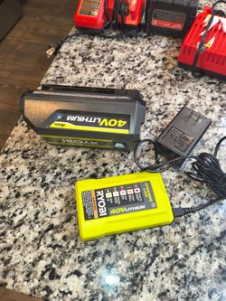 Bateria Ryobi 40v 4 ah y 1cargador