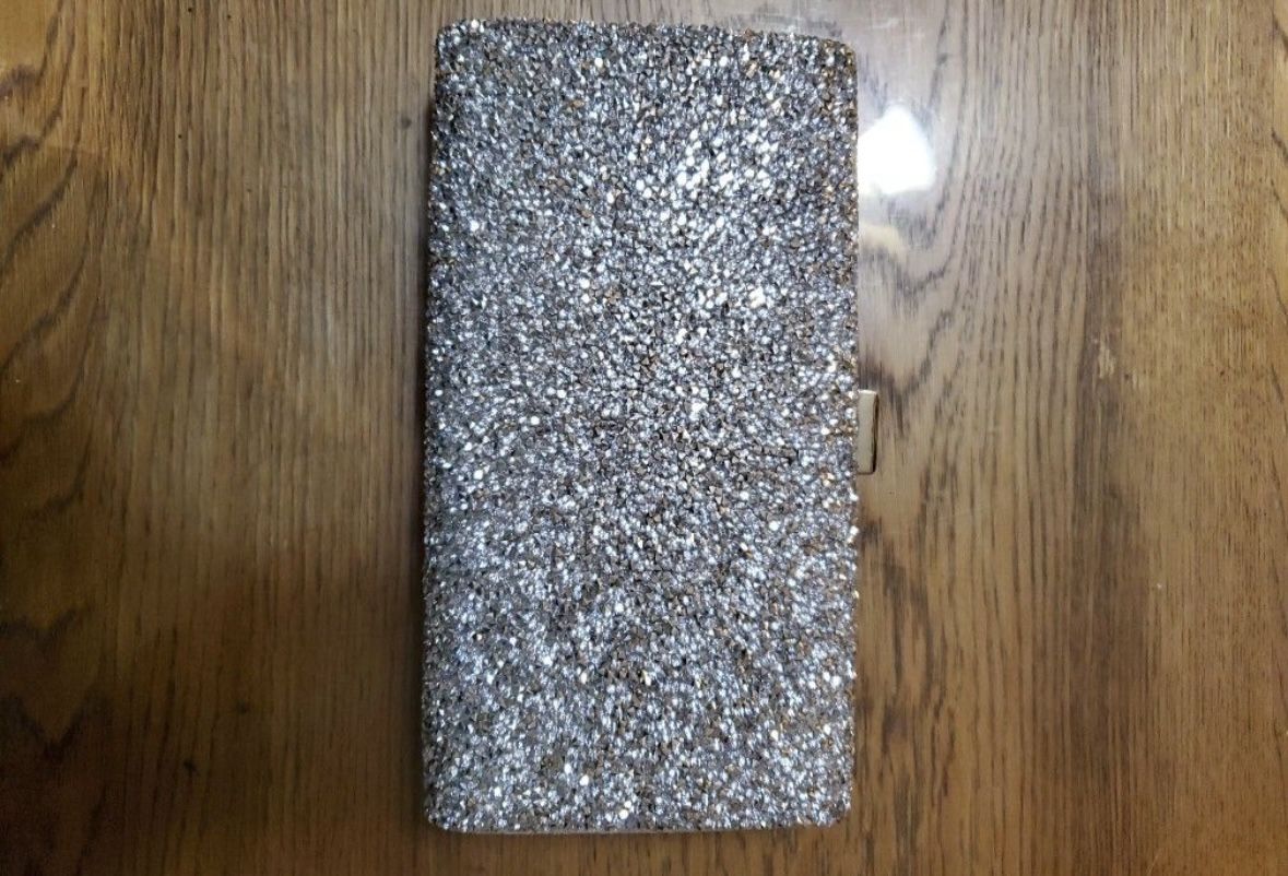 Silver Sparkling Purse