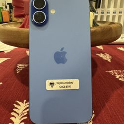 iPhone 16 Plus Unlock 128gb 