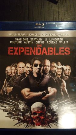 The Expendables Blu-ray +DVD +Digital copy