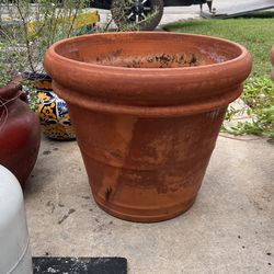 24” Wide Authentic terra Cotta Pots