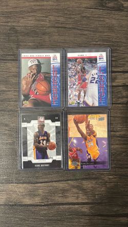 Michael Jordan and Kobe Lot (4 cards)