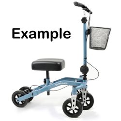 Swivelmate Knee Walker by TKWC INC, 500 lb maximum capacity 