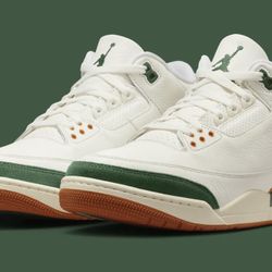 Jordan Retro 3  SoleFly “MIAMI HURRICANES”