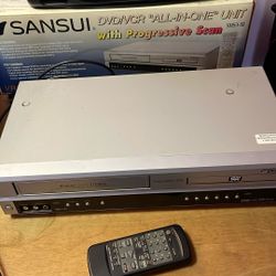 Combination VHS / DVD PLAYER AND VHS PLAYER 