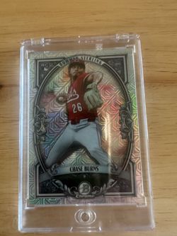 2026 Bowman Chrome Chase Burns BST-10 Cincinnati Reds Rookie Card