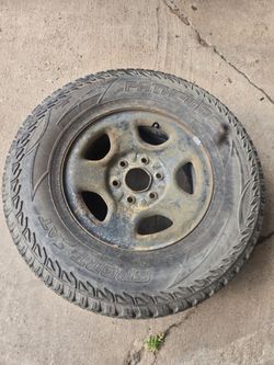 Basic 20" rim & tire