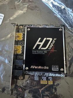 AVerMedia Live Gamer HD (C985) Capture Card ā Untested