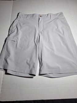 Men's Light Gray Casual Shorts
