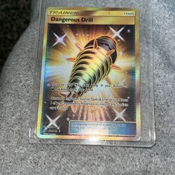 Dangerous Drill Pokemon Card 
