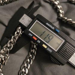 Stainless steel chain and bracelet