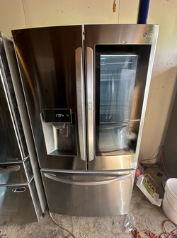 LG 3-Door Fridge with Ice Maker, LED
