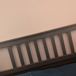 Gray Ikea Bed