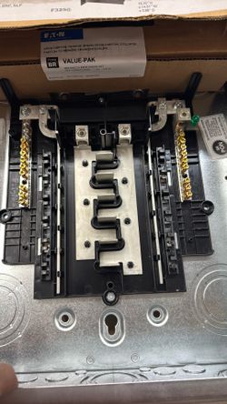 125A electric panel 12 spaces 24 circuits
