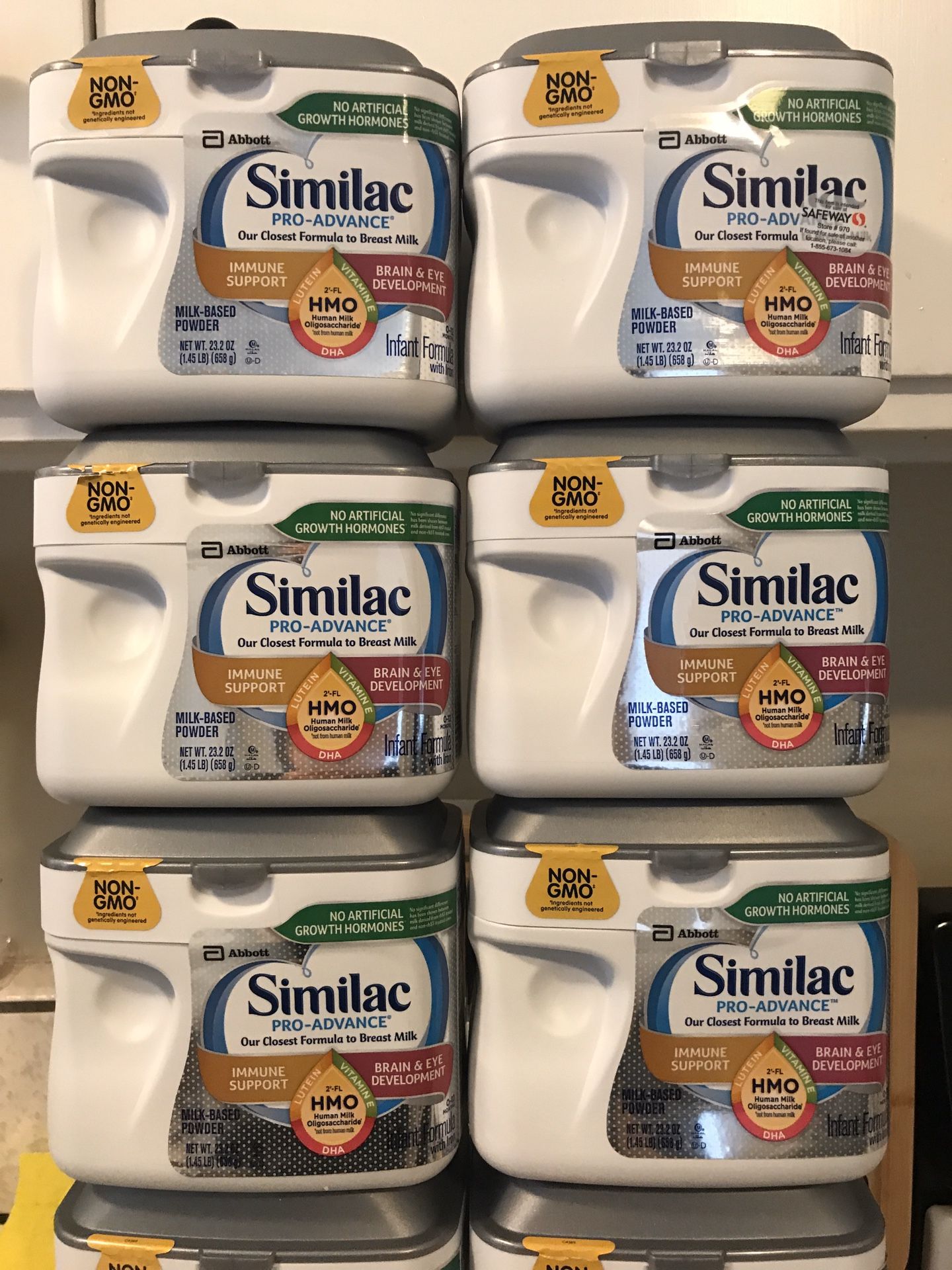 Baby formula similac pro advance 23.2 oz 10 cans New sealed. Expiration date are all good.