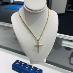 Gold Chain And Pendant 