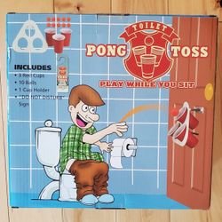 NEW Toilet Pong Toss Game