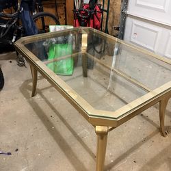 Gold Coffee Table