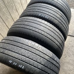 Full set Tires 275 55 20