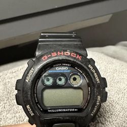 Pre-Owned Black G-Shock Watch 