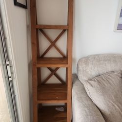 Shelf With 4 Tiers From Small To A Larger One