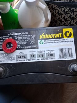 Valucraft 24 -VL CAR BATTERY