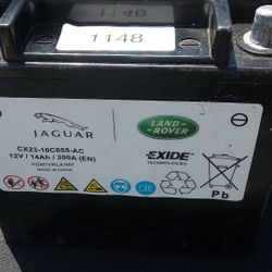 New Battery For Land Rover Or Jaguar 