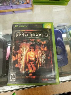 Fatal frame 3 xbox