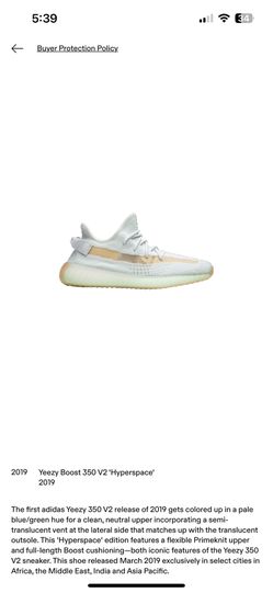 Size 5.5 - adidas Yeezy Boost 350 V2 Low Hyperspace