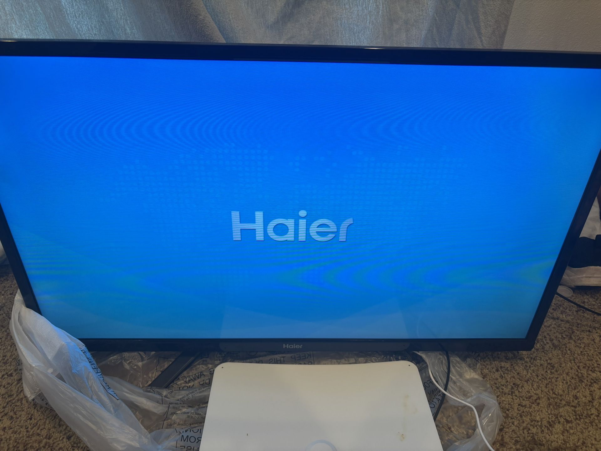 Haier TV With Roku Stick & Remote