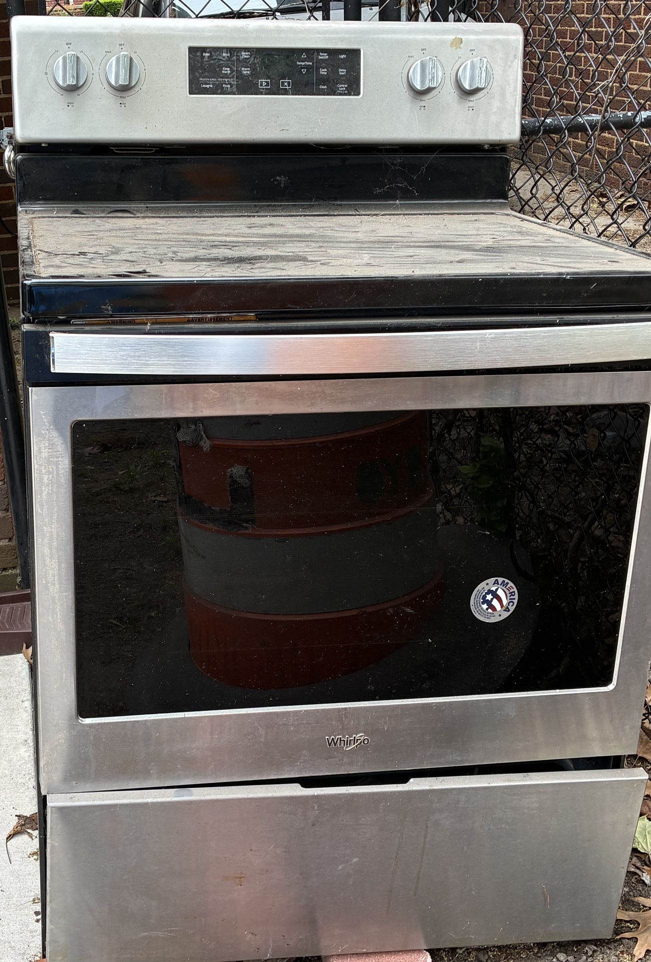 Electric Whirlpool Stove