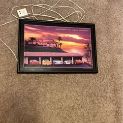 ELECTRIC ART justification for higher education car picture with frame