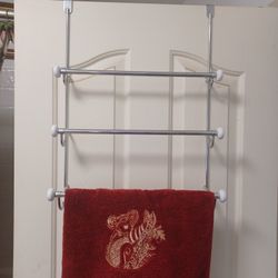 Over the Door   3 Tier Towel Rack 