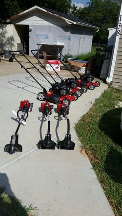 Mowers,weedeaters and blowers