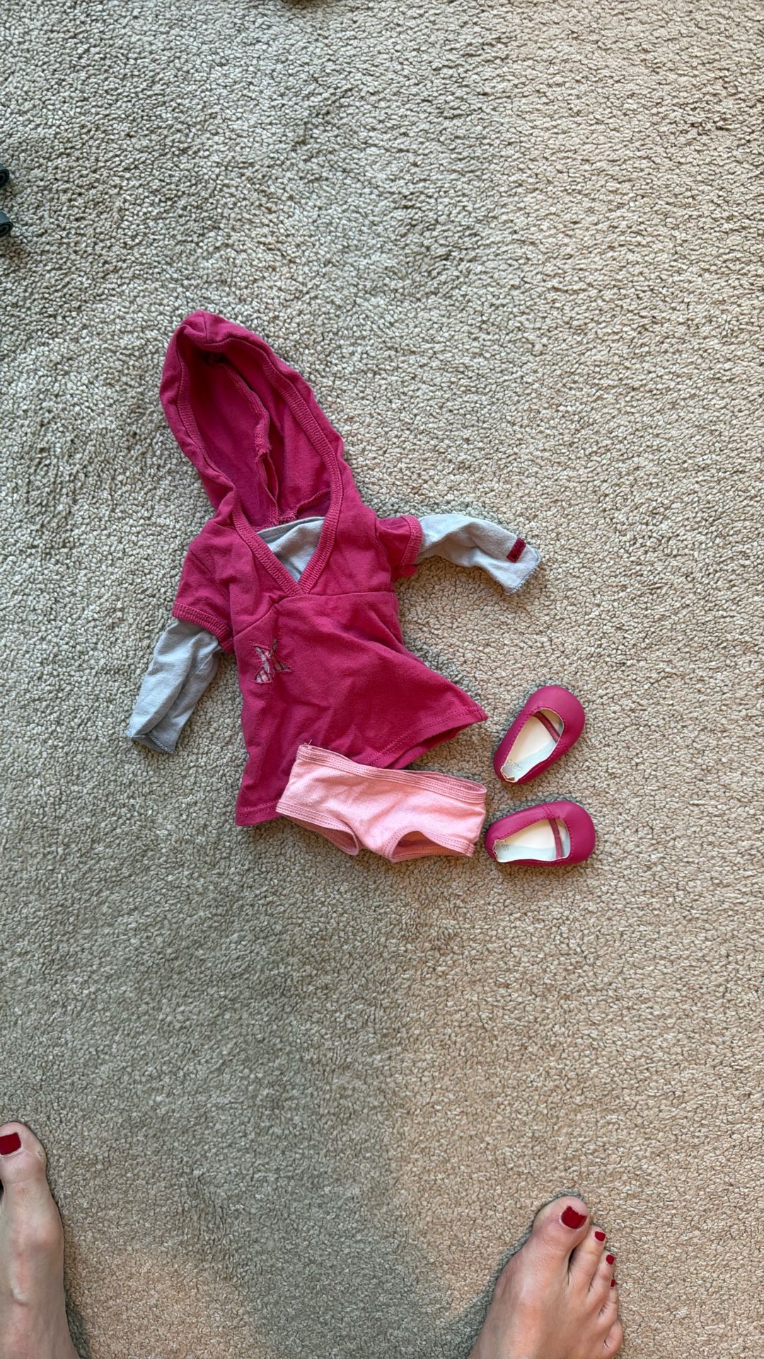 American Girl Star Hoodie Set