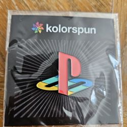 PlayStation Logo Enamel Pin