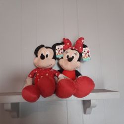 19 inch  Valentine  Mickey And Minnie 