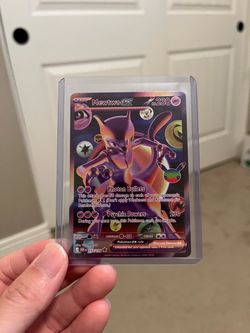 Futuristic mewtwo 30th celebration Pokemon card