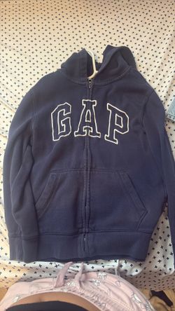Gap kids navy hoodie zip up
