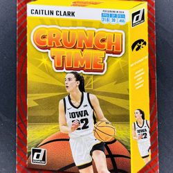 Caitlin Clark 2024 Donruss Basketball Panini CC Crunch Time Red Foil #SS-CT2