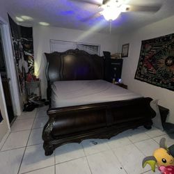 king/queen size bed frame 