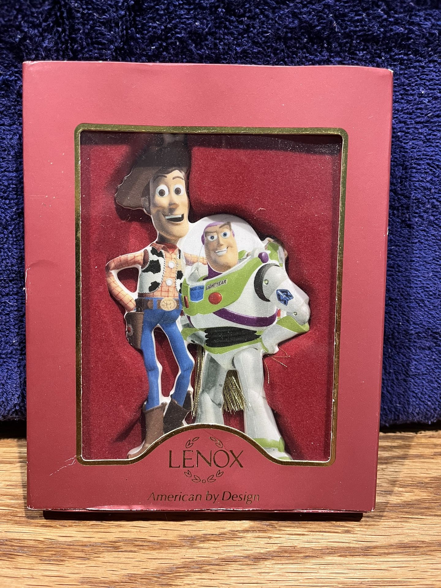 Woody And Buzz Light year Lenox Ornament 