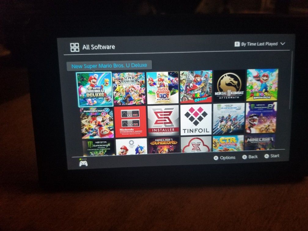 Nintendo Switch - Custom firmware - 512 GB SD