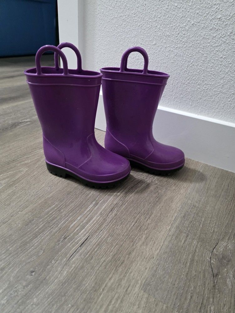 Rain 🌧 Boots In Good Condition Size 6