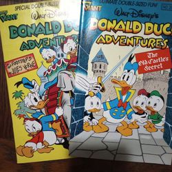 Two 1990 Walt Disney Comics Books 