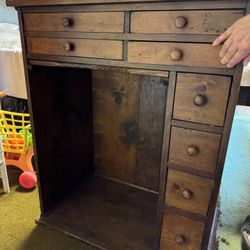 Vintage Watch Maker’s Desk