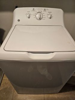 GE washer and dryer
