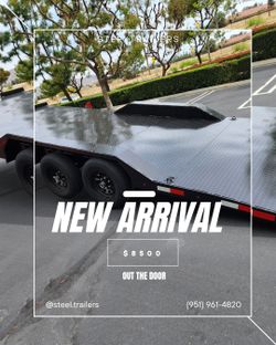 2027 Hydraulic car Trailer