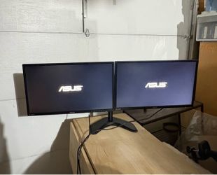 Pair of ASUS Computer Monitors